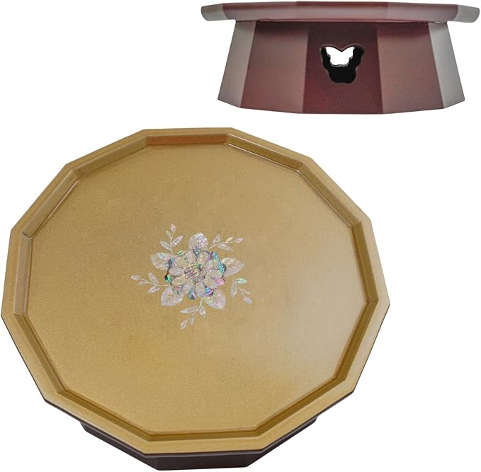 February Mountain Mother of Pearl Table Mini Table Korean Traditional So Ban by FebruaryMountain