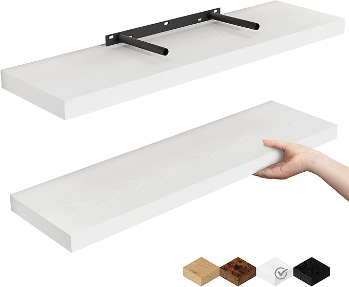 Fun Memories Floating Shelves for Wall, Floating Shelf for Living Room by FunMemories