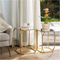 Glitzhome Modern Nesting Tables, Side/End Tables by Glitzhome