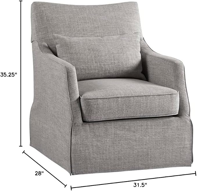 Martha Stewart London Swivel Chair - Image 3