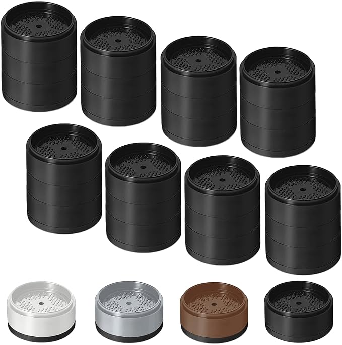 Bed Risers 1 inch, 2 inch, 3 inch, 4 inch Heavy Duty, Adjustable Furniture Riser by EGTTGIN