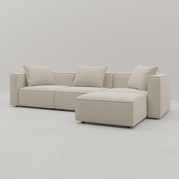 Acanva Luxury Modular Sectional Living Room Sofa Set, Modern Minimalist Style - Image 12