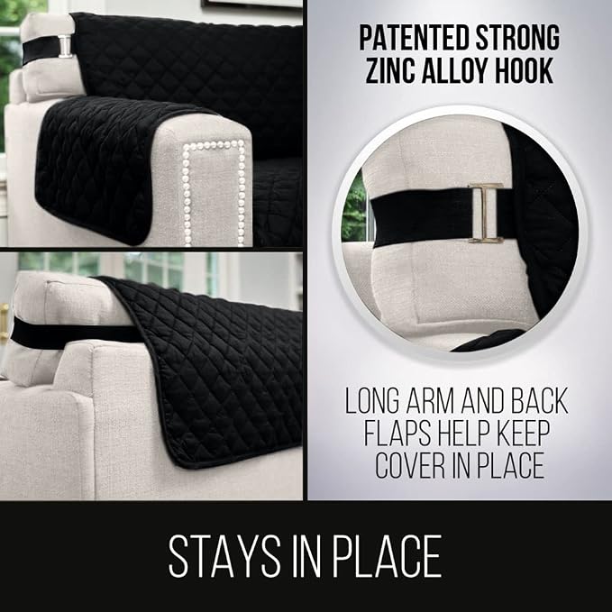 Sofa Shield® Couch Slip Covers for Dogs, Reversible Furniture Protector - Image 4