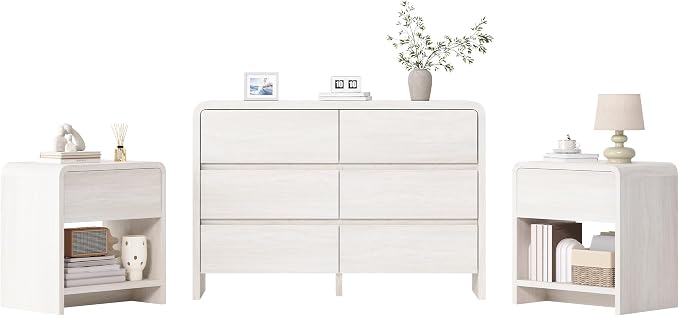 AMERLIFE Modern 3-Piece Bedroom Furniture Set - Image 9