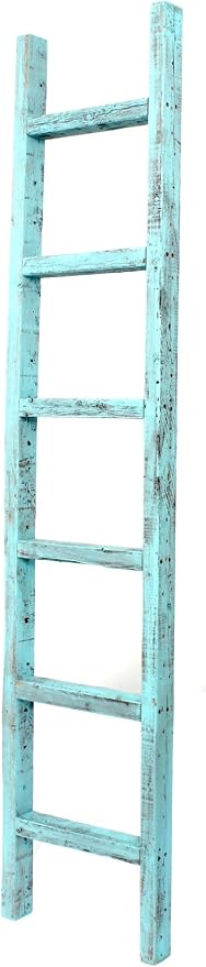 BARNWOODUSA Rustic Decorative Ladder by BarnwoodUSA
