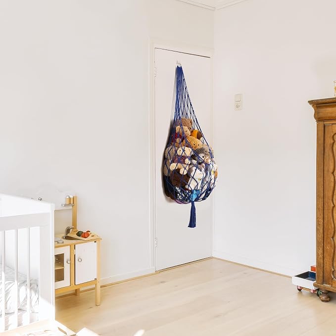 Amdermi Novel Stuffed Animal Hammock Corner Hanging Net - Image 7