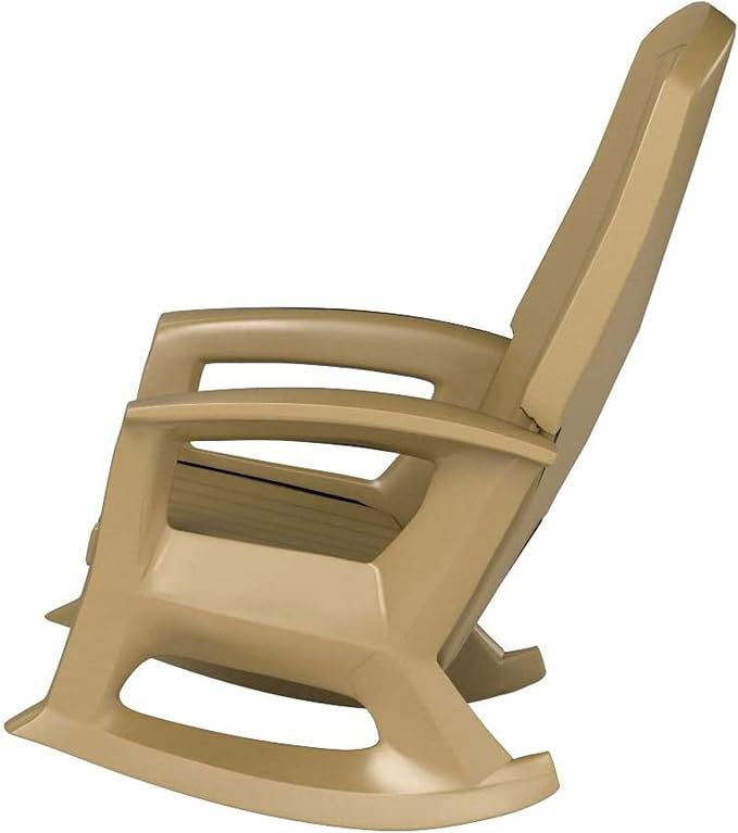 Semco Rockaway Heavy-Duty Outdoor Rocking Chair w/Low Maintenance All-Weather - Image 7