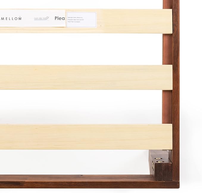 Mellow 12" Solid Wood Platform Bed Frame - Image 8