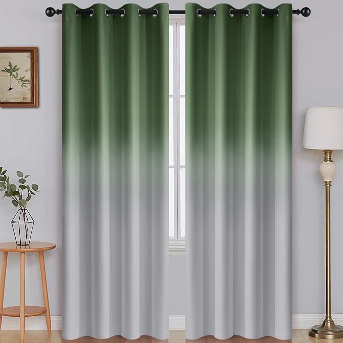 SimpleHome Ombre Room Darkening Curtains by SimpleHome