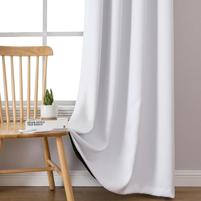 ChrisDowa 100% Blackout Curtains 84 inch Long - Image 7