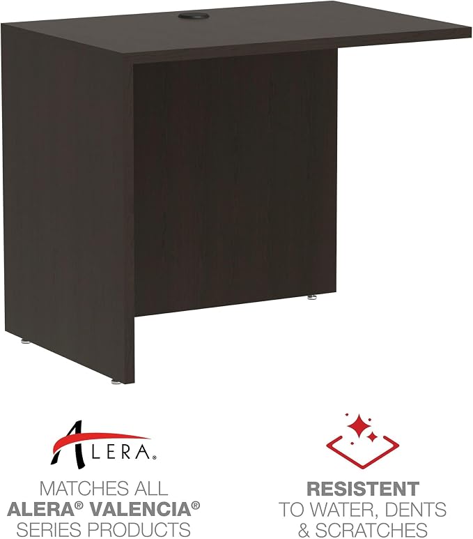 Alera ALERA Valencia Series Reversible Return/Bridge Shell, 35W X 23.63D X 29.5H - Image 4