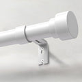 Extra Long Curtain Rods for Windows 32 to 240 Inch, 1 Inch White Curtain Rod by IFELS