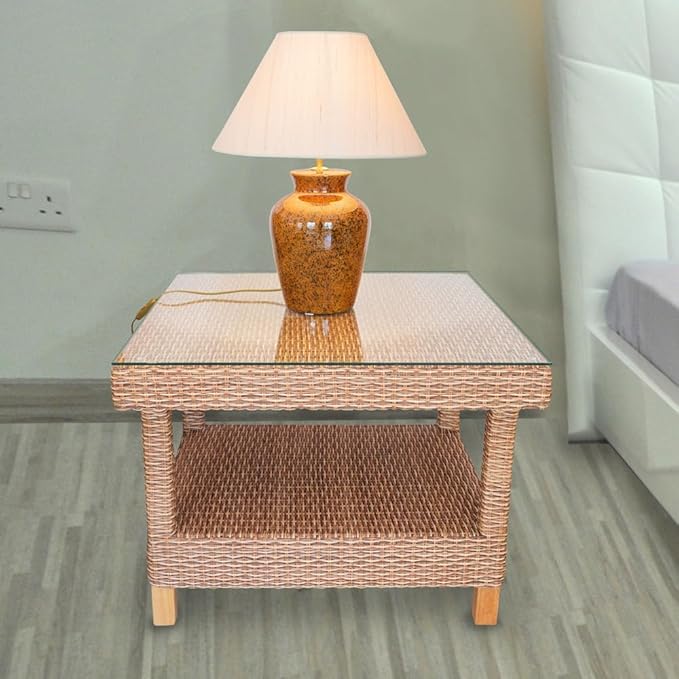Dulles Glass 20 inch Square Glass Table Top - Image 6
