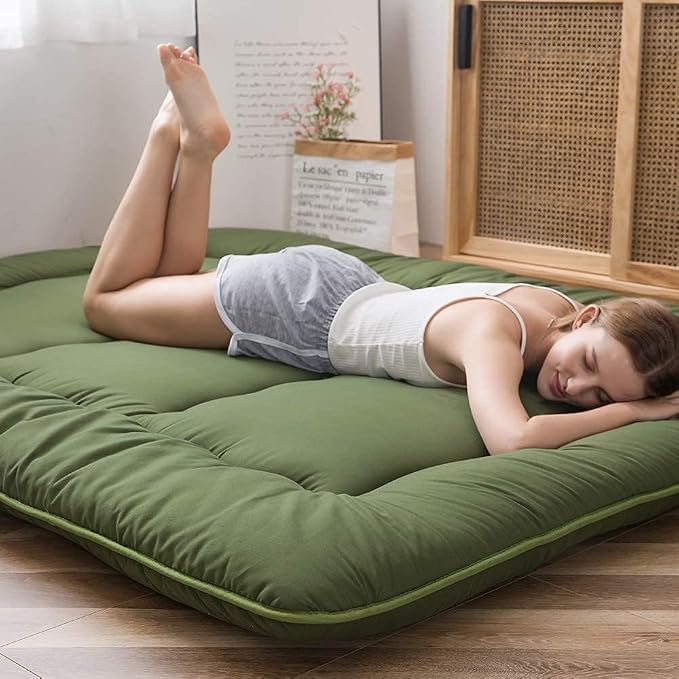 MAXYOYO Japanese Floor Mattress Futon Mattress Thicken Tatami Mat Sleeping Pad - Image 8