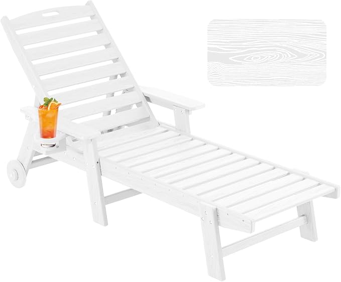 Patio Chaise Lounge Chair Outdoor by Serique