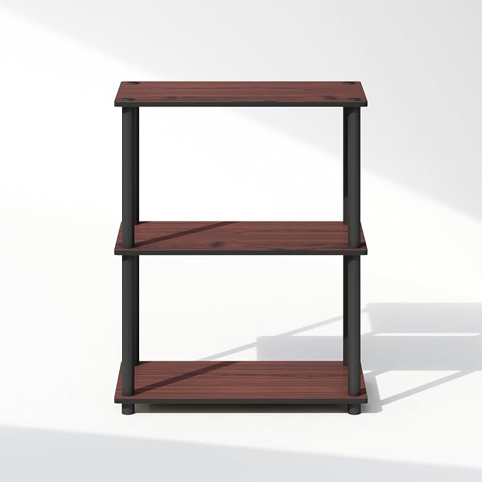 Furinno Turn-N-Tube Book Shelf, 3-Tier Bookshelf, Bookcase - Image 5
