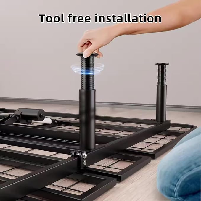 Adjustable 8-12 inch Bed Legs Metal Replacement Heavy Duty Leg M8 M10 Thread - Image 7