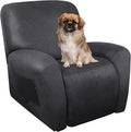 ANARACHON Recliner Chair Covers Leather Like, 4 Pieces Recliner Cover by ANARACHON