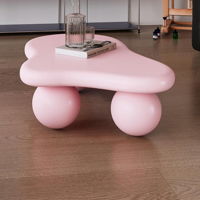 47" Cloud Coffee Table for Living Room Irregular Coffee Table Modern Unique - Image 5
