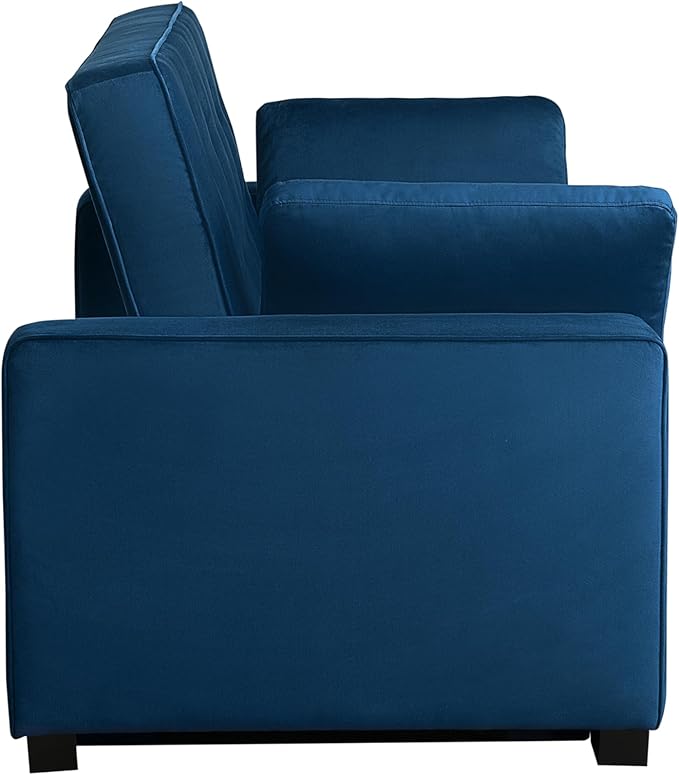 Serta Ainsley 66.5" Convertible Sleeper Loveseat, Full Size, Dreamcoil Comfort - Image 3