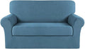 Turquoize Stretch Sofa Slipcover 2 Pieces Sofa Cover Couch Cover by Turquoize