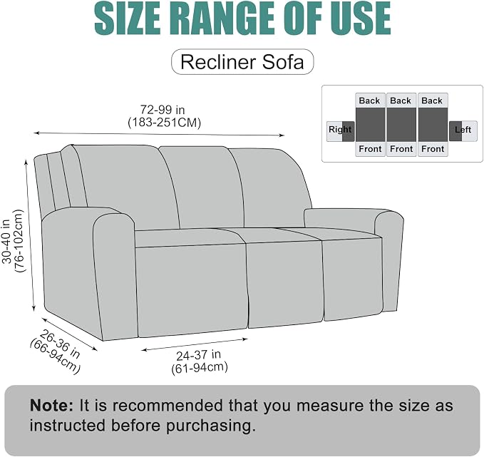 Genina Recliner Sofa Covers - Image 6