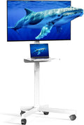 Mobile TV Cart for 23-60 Inch LCD LED OLED Flat Curved Screen TVs by XyndyxErgonomicDesign