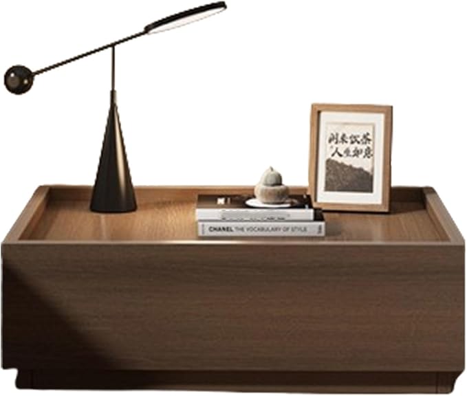 Bedside Table with Drawers DIY Simple Bedside Storage Cabinet Multifunctional by Unknown
