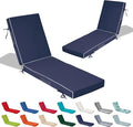 80x26x4in Lounge Cushions for Outdoor Furniture, Outdoor Lounge Chair Cushions by Odsiikly