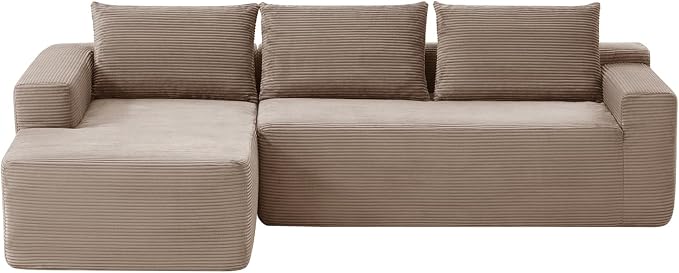 97" Cloud Sectional Couch, Modern Modular Sectional Sofa - Image 6