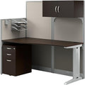 Bush Business Furniture Office in an Hour 65W Straight Cubicle Desk by BushBusinessFurniture