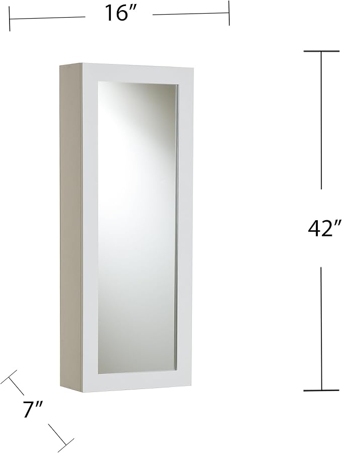 SEI Furniture - Rowden Wall-Mounted Ironing Board - Transitional Design - Image 3