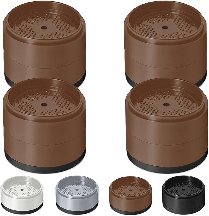 Bed Risers 1 inch, 2 inch, 3 inch, 4 inch Heavy Duty, Adjustable Furniture Riser by EGTTGIN