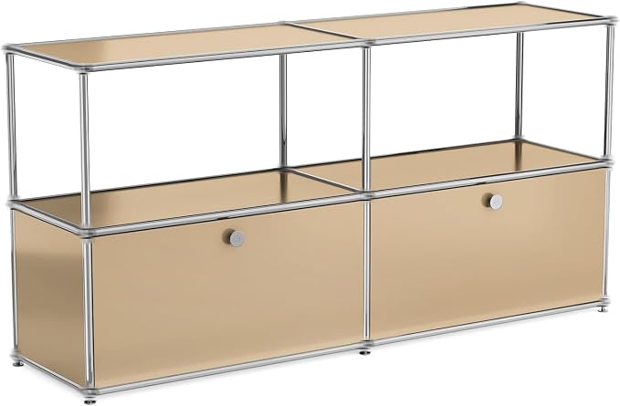 Modern Storage Cabinet Sideboard Versatile Free-Standing Organizer Cabinets - Image 4