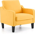 VINGLI Accent Chair for Living Room Chairs Yellow Reading Chair for Bedroom by VINGLI