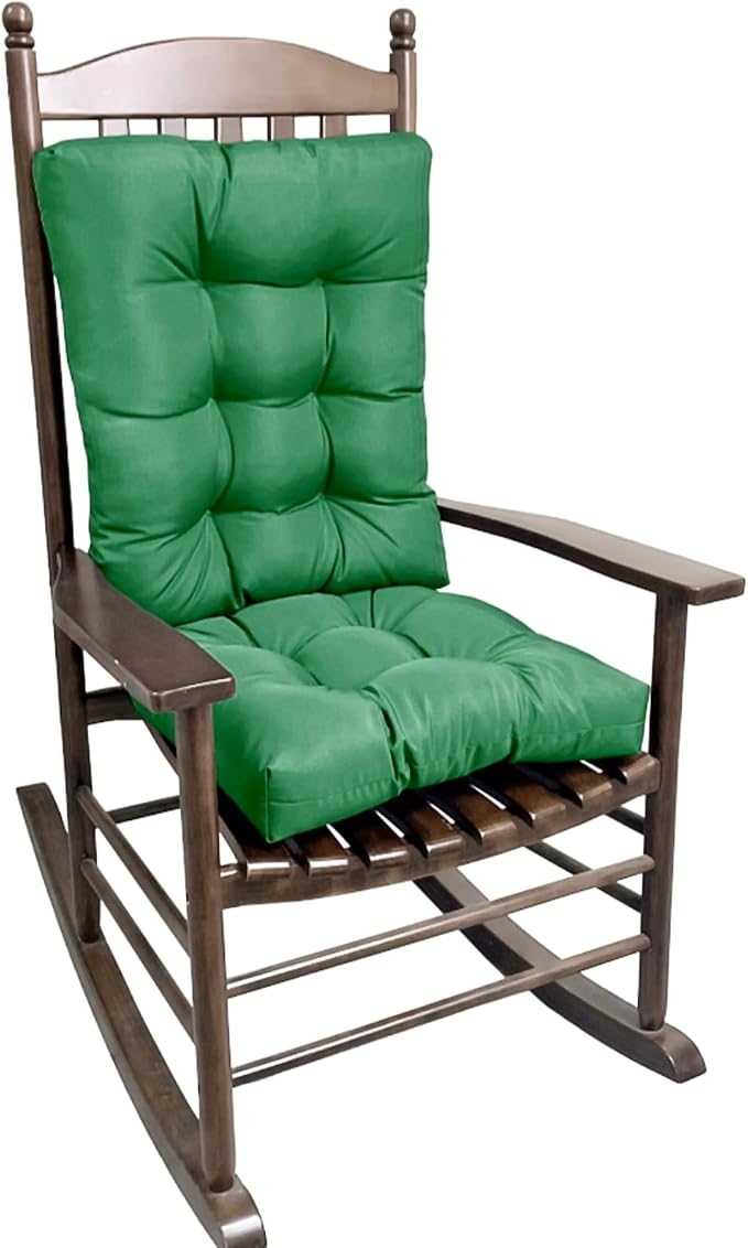 Chair Cushion Set for Rocking Chair, Rocking Chair Cushion, Overstuffed Seat by Unknown