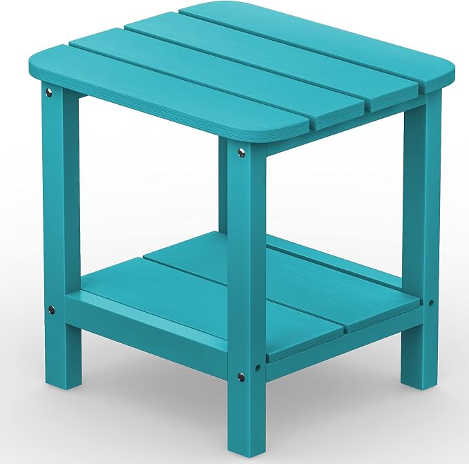 SERWALL Double Adirondack Side Table End Table- Tiffany by SERWALL