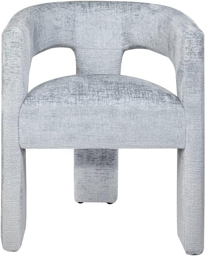 Jofran Gwen Jacquard Upholstered Accent Chair, Modern Luxury Plush Sculptural by Jofran+Inc.