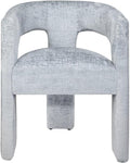 Jofran Gwen Jacquard Upholstered Accent Chair, Modern Luxury Plush Sculptural by Jofran+Inc.