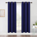 NICETOWN Blackout Window Curtains 70" L, 2 Panels, 34 inch, Royal Blue by NICETOWN