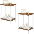 HOOBRO End Tables Set of 2, Small Side Table, Nightstand by HOOBRO