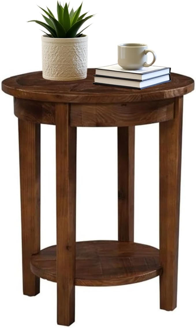 Alaterre Furniture Revive 20 Inch Round End Table by AlaterreFurniture