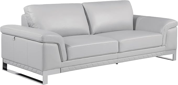 Blackjack Furniture Weston Collection Genuine Italian Leather Living Room Chair - Image 3