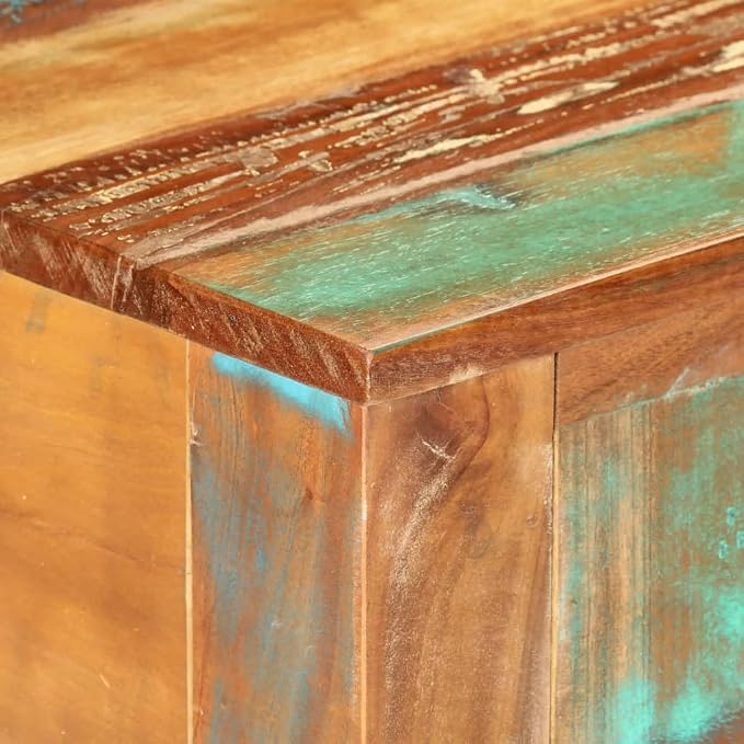 Console Table 43.3"x11.8"x29.5" Solid Wood Reclaimed End Table NightstandsSofa - Image 6