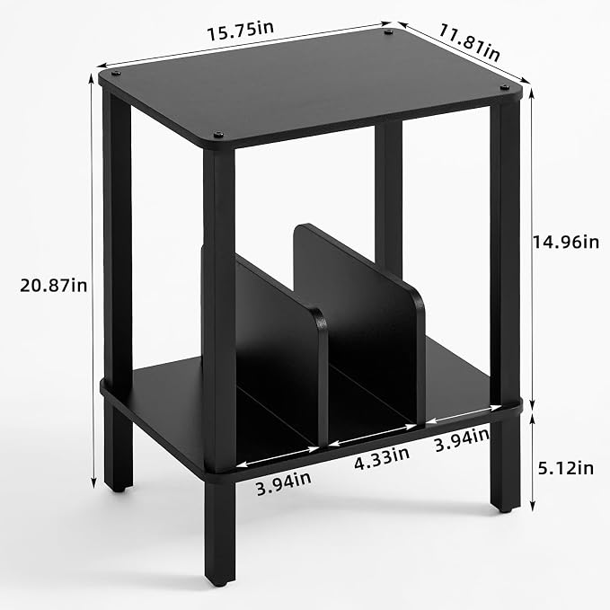 LELELINKY 2-Tier Record Player Stand - Image 3