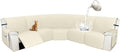 Arfntevss Recliner Sectional Couch Covers 1OO% Waterproof L Shape Sofa Cover by Arfntevss
