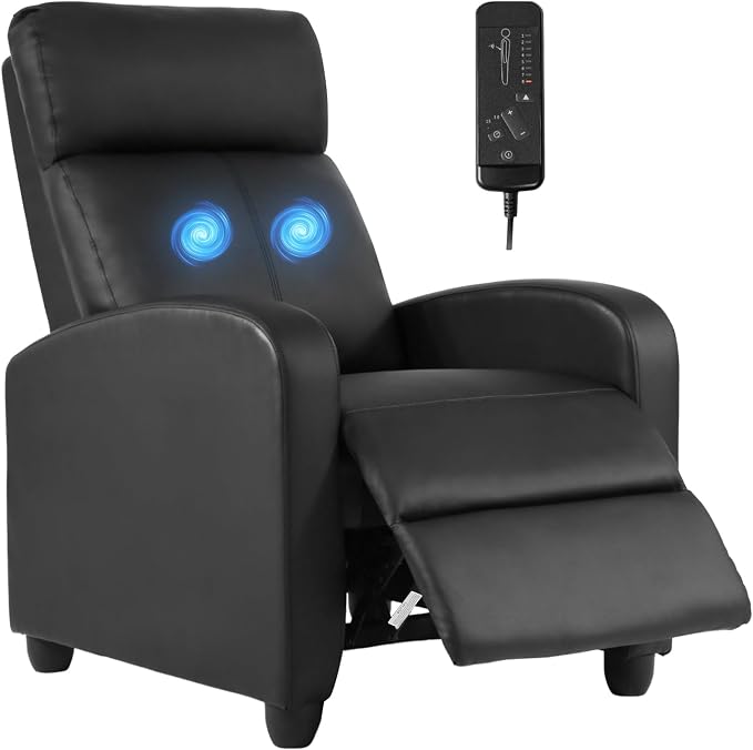 FDW Recliner Sofa Massage Chair Home Theater Seating by FDW