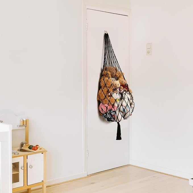 Amdermi Stuffed Animal Hammock Corner Hanging Net - Image 7