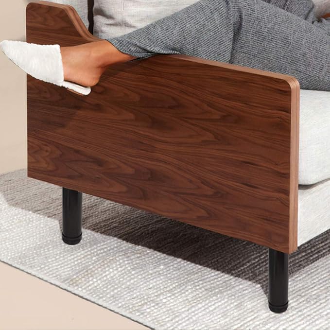 QLLY 6 Inch Adjustable Metal Coffee Table Legs, Heavy Duty Round Furniture Legs - Image 7