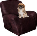 ANARACHON Leather Like Recliner Chair Covers Heavy Duty, 4 Pieces Recliner Cover by ANARACHON